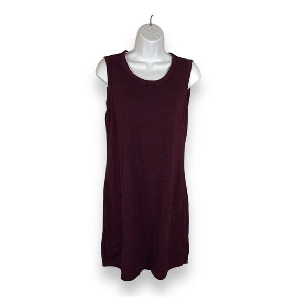 SMALL 32 DEGREES PURPLE JERSEY STRETCH DRESS SLEEVELESS CASUAL - Picture 1 of 11